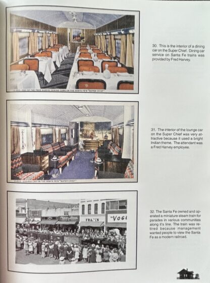 POSTCARD HISTORY OF THE EARLY SANTA FE RAILWAY (signed copy) - Image 4