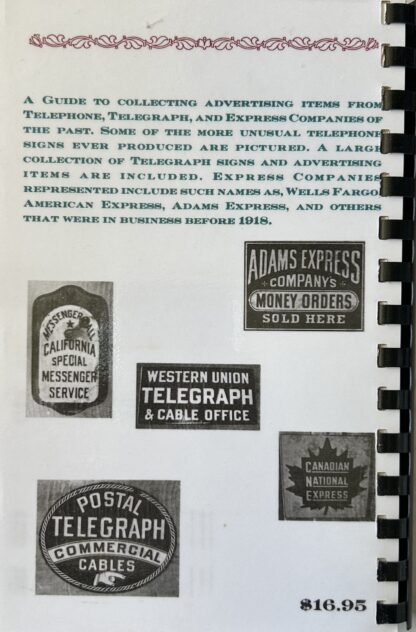 Collectors Guide to TELEPHONE, TELEGRAPH & EXPRESS CO. ADVERTISING - Image 4